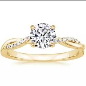 925 Silver Gold Ring